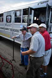 honoring the veterans