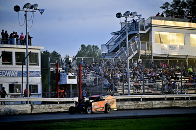 Blayden Arquette(18) wins Chris Frennier Motorsports Limited Sportsman Modified A Main 1