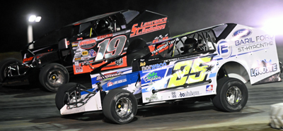 side by side for the lead