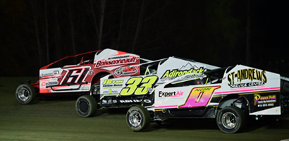 three wide of the corner