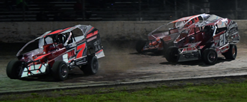 dives it down into 1