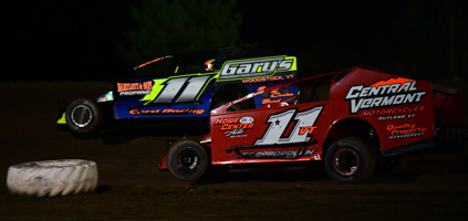 side by side for the lead