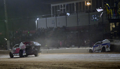 drag to the checkered 