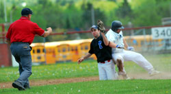 out at second out at second