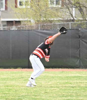 over the shoulder catch