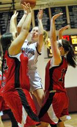 in traffic in traffic