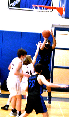 three from the corner