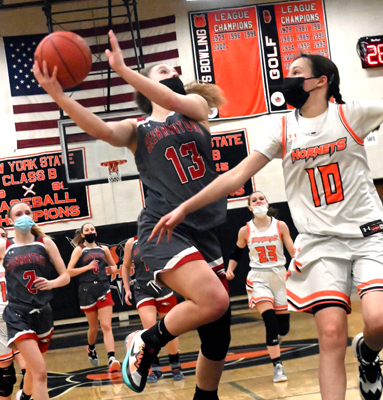 with the harm and the basket