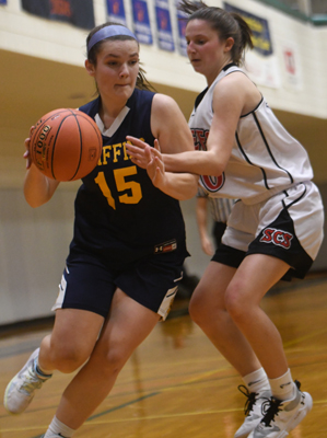 driving to the basket