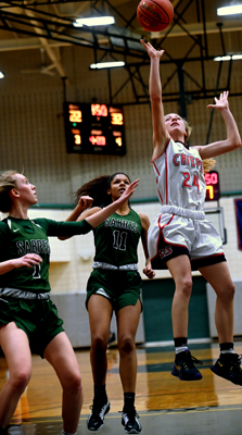 with the floaater in the lane with the floater in the lane