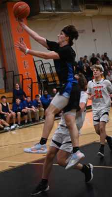 with the finger roll