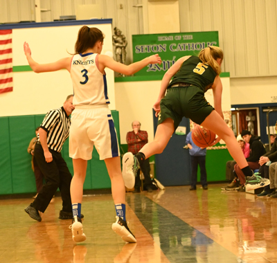 with the leaping save