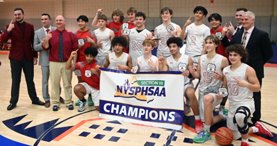 2024 Section VII Boy's Basketball Class A Champions