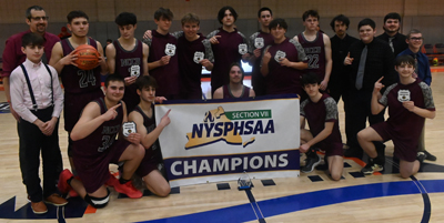 2024 Section VII Boy's Basketball Class B Champions