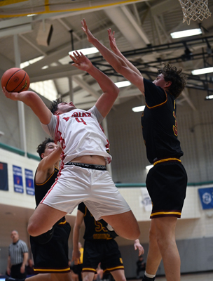 splits the defenders