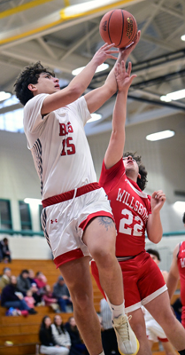 over the defender over the defender