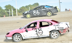 battling for the lead