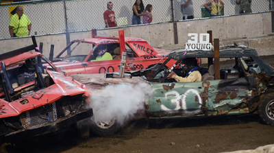 hard shot to the fender