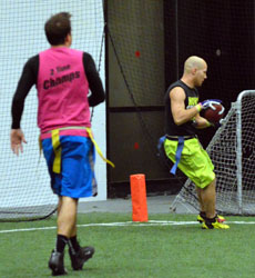 in the corner in the corner