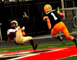 falling down touchdown falling down touchdown