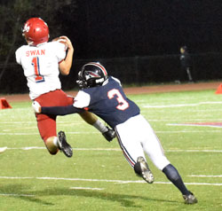 steps in for interception