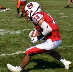 along the boundary along the boundary