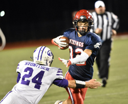 Fends Off Defender Fends Off Defender