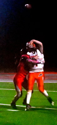 hit on the quarterback