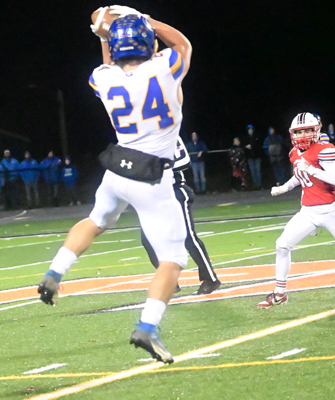 with the leaping catch