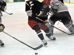 through the double team