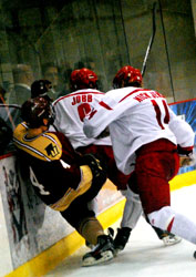 hard into the broads