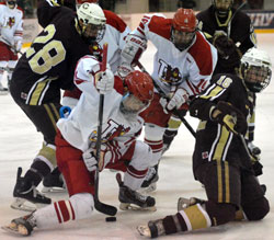 scramble in front scramble in front