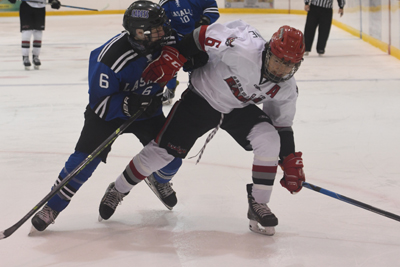 knocked off the puck