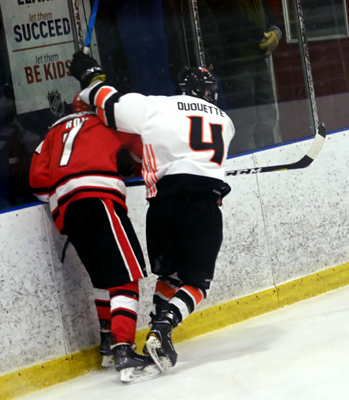 crunch along the boards