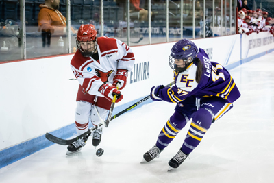 battle for loose puck