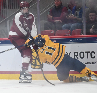 takes him to the ice