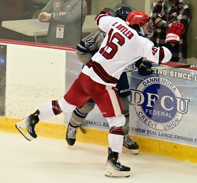 hard hit on the bords