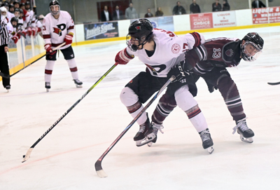 battle for loose puck