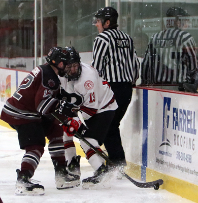 battle for the puck battle for the puck