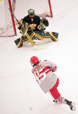 shot on net shot on net