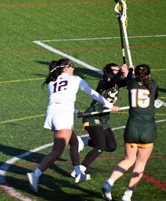 shot through defenders