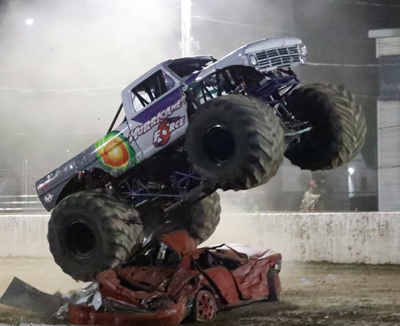 car stack hit
