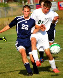 bounces off eachother