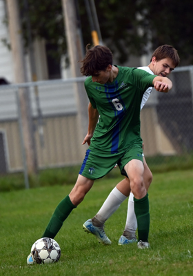 shielding the defender