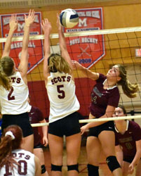 over the double block